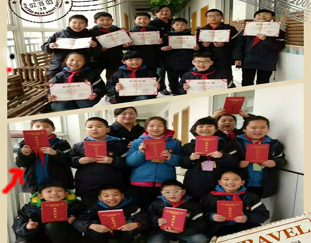 陳尊上在學校獲獎