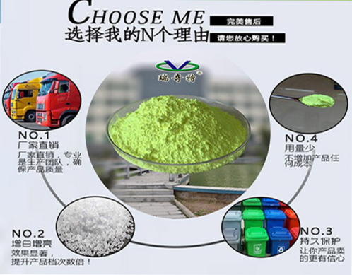 增白劑應(yīng)用范圍